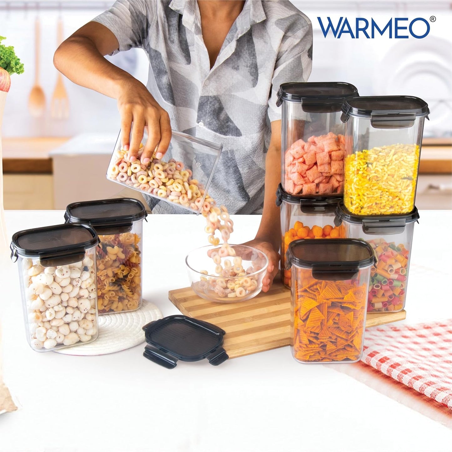FreshLock Airtight Storage Container Set – 6 Pieces