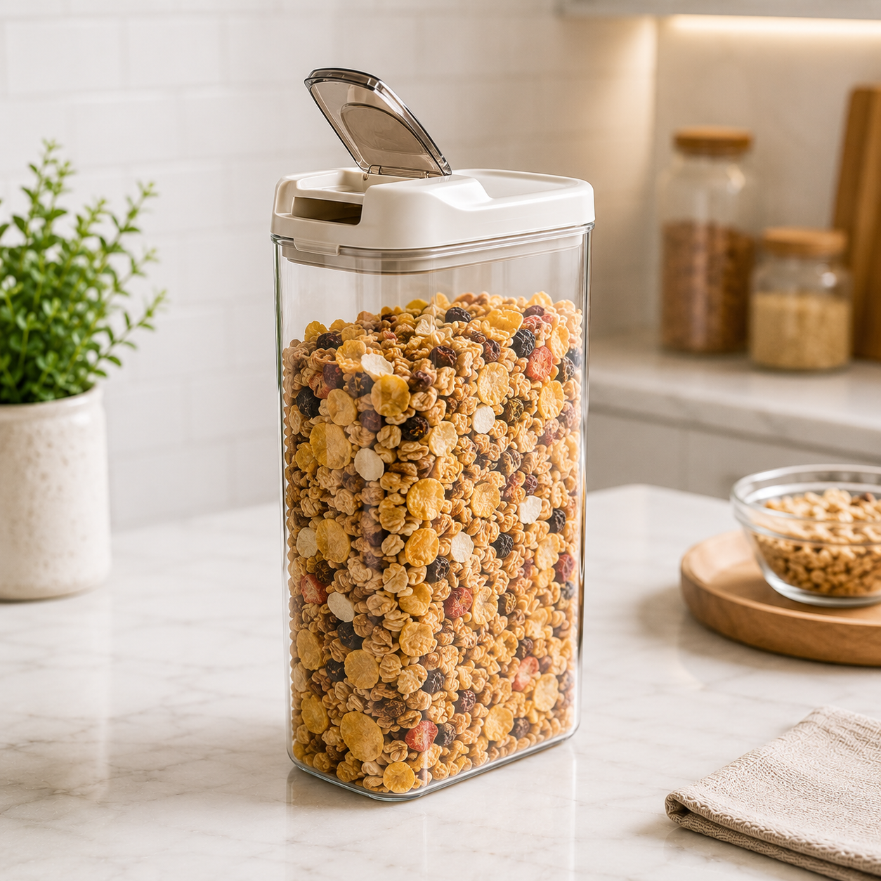 SmartSeal Cereal Storage Dispenser – 1800ml