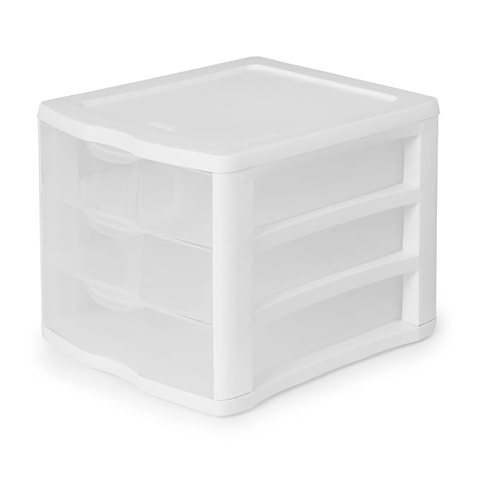 ClearView Stackable Storage Jar Set – 3 Pieces