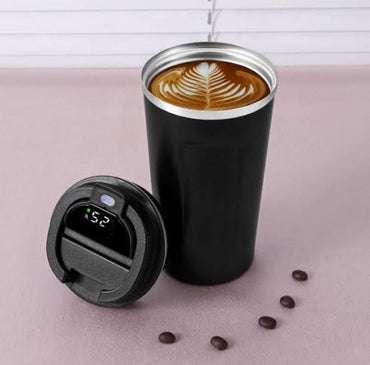 Smart Temperature Display Vacuum Coffee Mug – 510ml