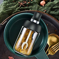 SpoonEase Airtight Spice Jar Set – 4 Pieces