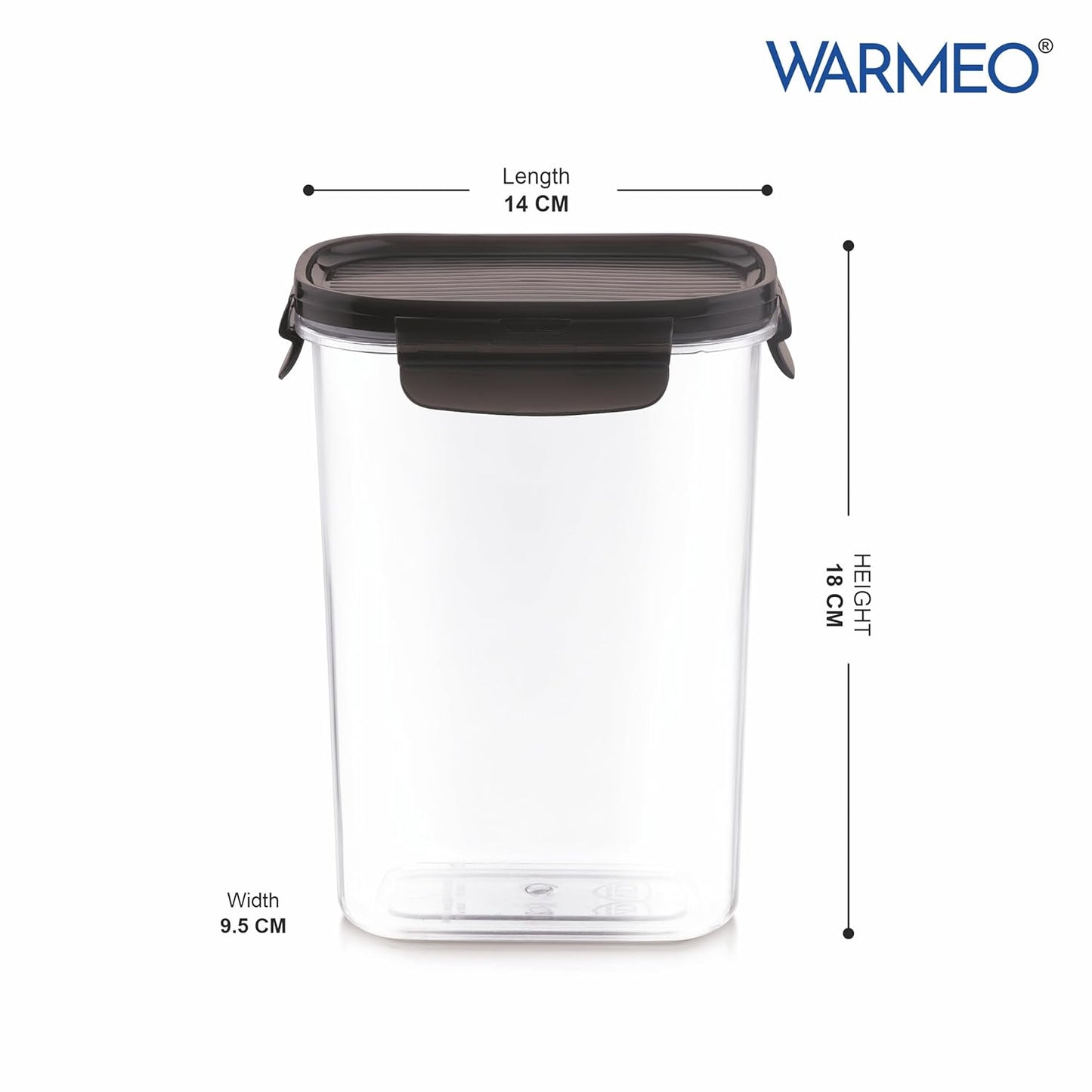FreshLock Airtight Storage Container Set – 6 Pieces