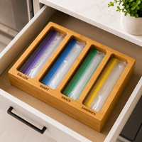 FreshWrap Food Storage Bag Organizer