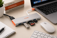 COIIN 6-in-1 Multi-Port USB Hub