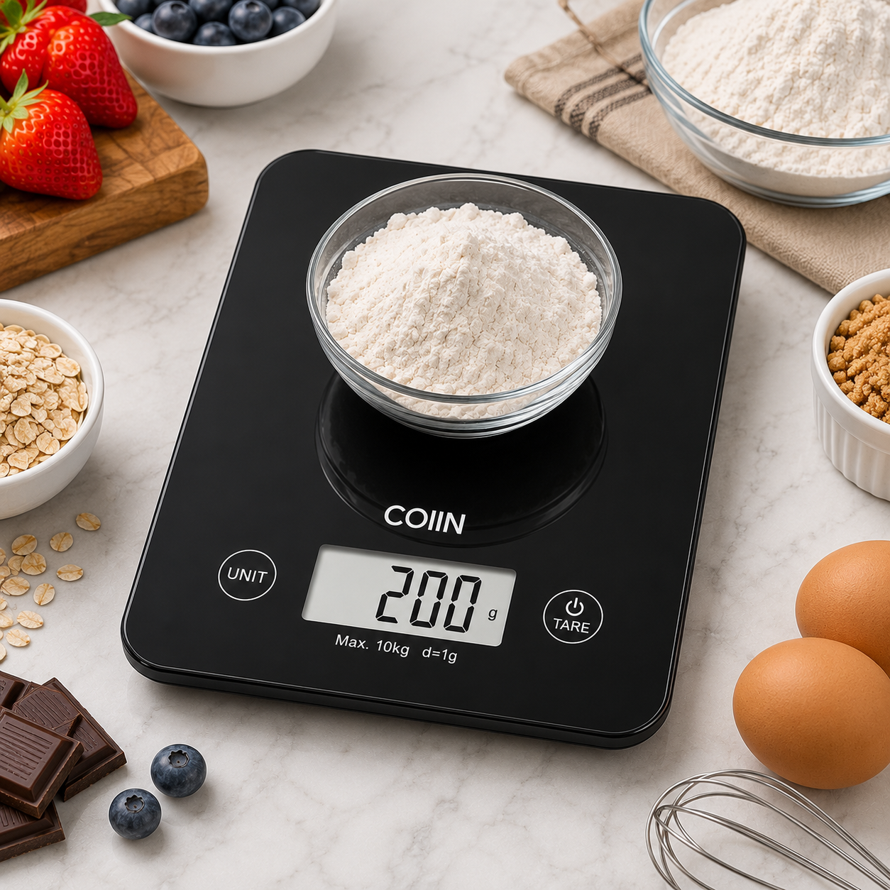 Digital Kitchen Weighing Scale – Precision Food & Baking Scale