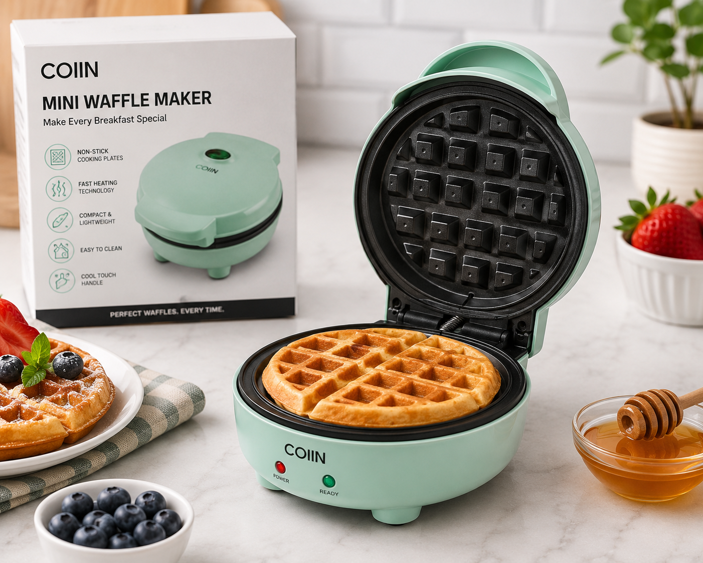 Mini Waffle Maker