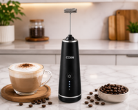 Electric Milk Frother & Coffee Whisk