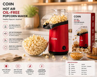 Hot Air Oil-Free Popcorn Maker