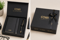 COIIN Executive Notebook & Pen Gift Set – Premium Corporate Gift Box