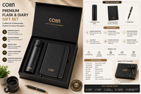 COIIN Executive Notebook & Pen Gift Set – Premium Corporate Gift Box