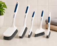 COIIN Multi-Surface Cleaning Brush Set – 5 Piece Household Cleaning Kit