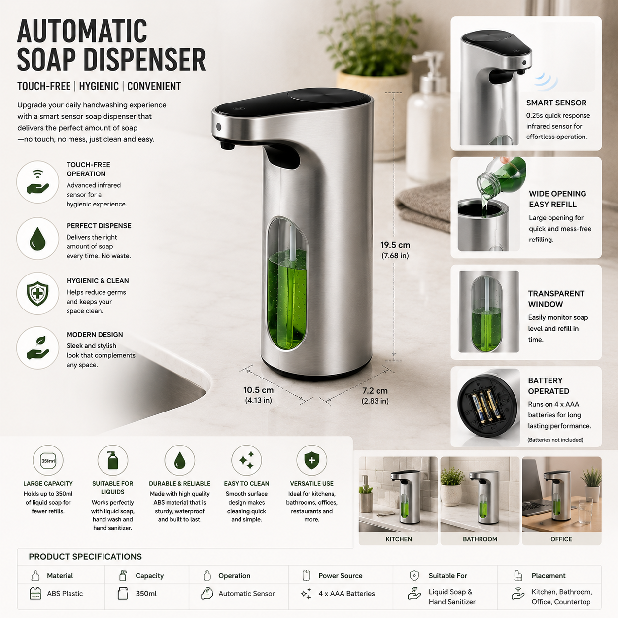 Automatic Soap Dispenser