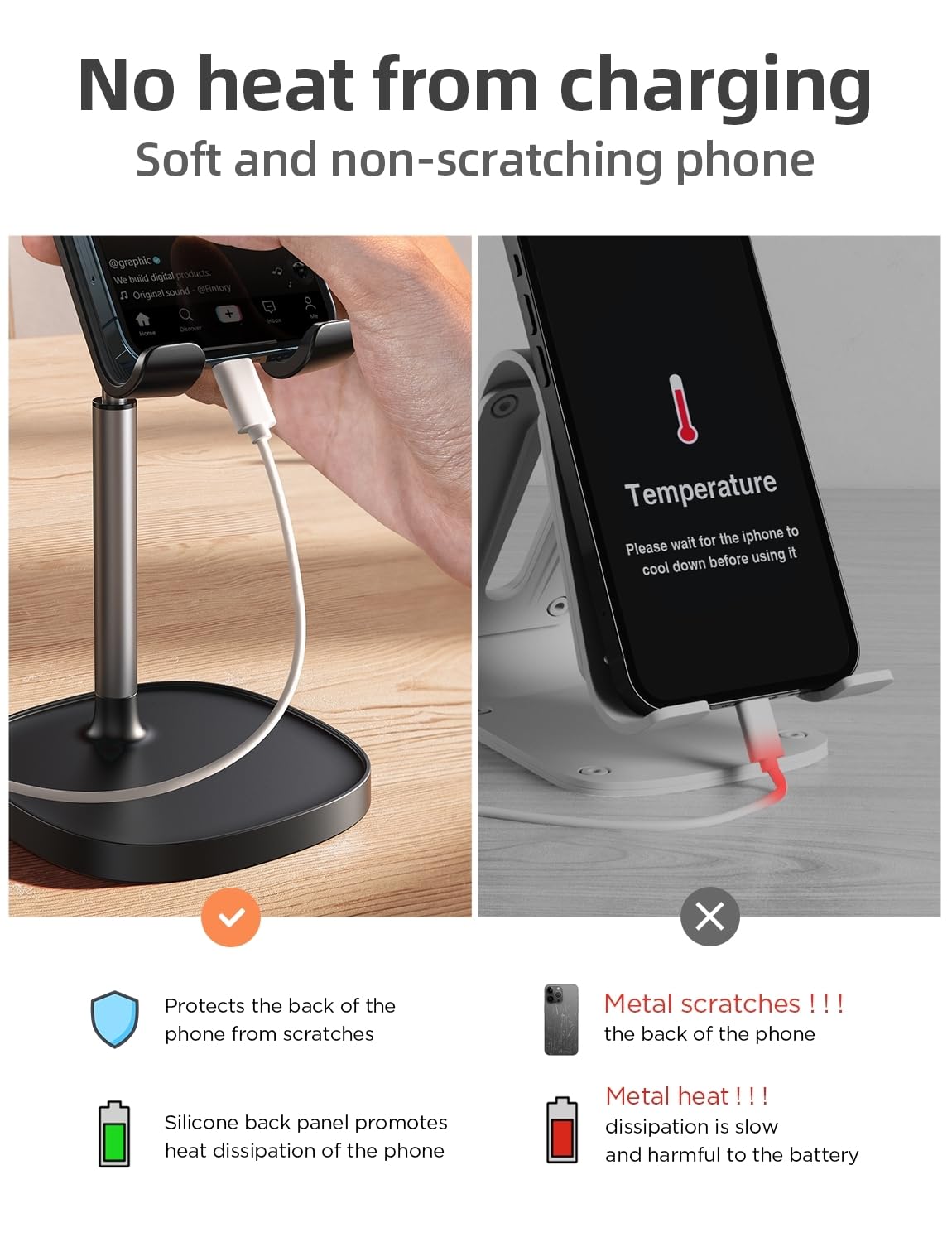 Phone Stand for Desk