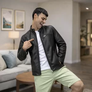 Urban Edge Leather Jacket